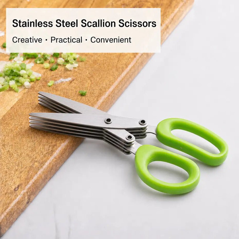 5-Blade Stainless Steel Herb S - đánh giá và giá Meal Prep Veggie
