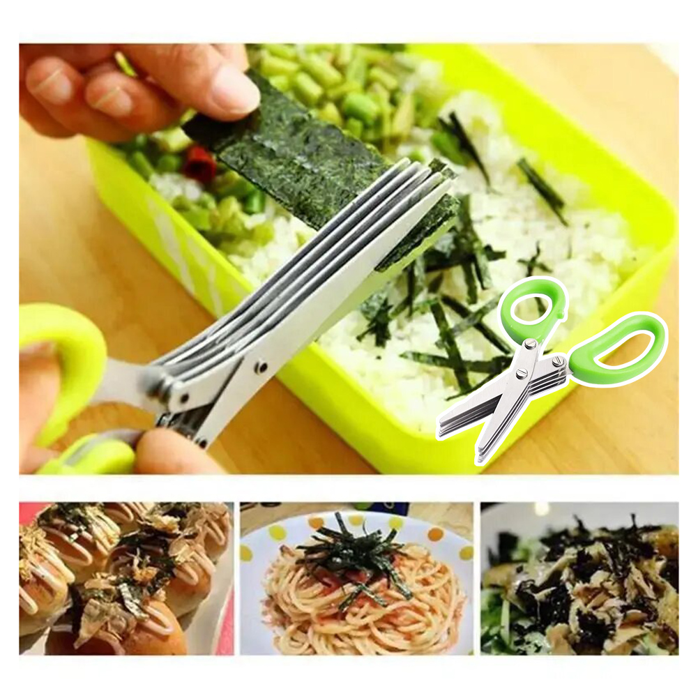 5-Blade Stainless Steel Herb S - đánh giá và giá Meal Prep Veggie