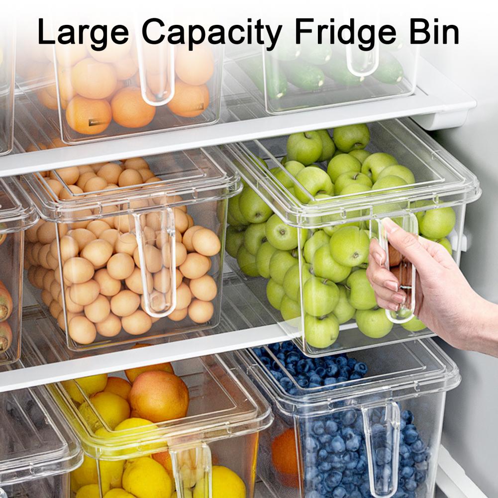 Clear Refrigerator Storage Bin - đánh giá và giá Meal Prep Veggie