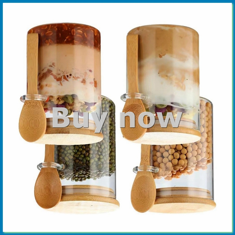 4 Pack Overnight Oats Glass Co - đánh giá và giá Overnight Oat Jar