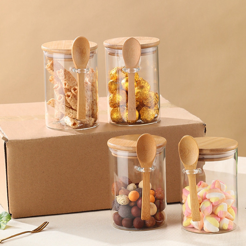 4 Pack Overnight Oats Glass Co - đánh giá và giá Overnight Oat Jar