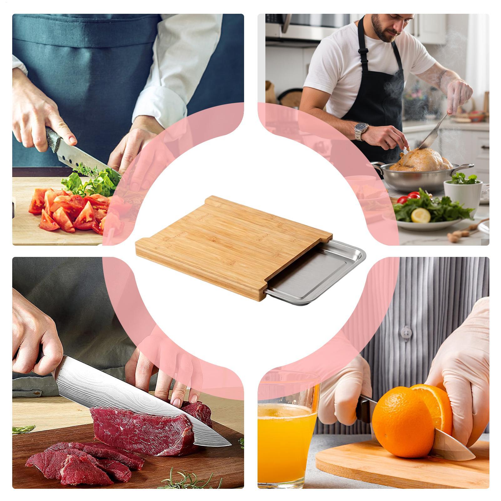 Cutting Board Non-Slip Food Pr - đánh giá và giá Meal Prep Veggie