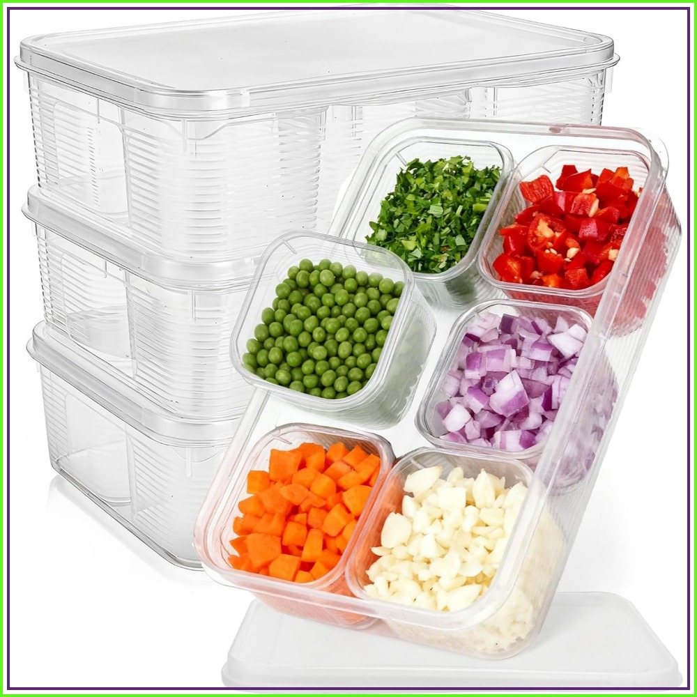 28-Piece Fridge Organizer Set  - đánh giá và giá Meal Prep Veggie