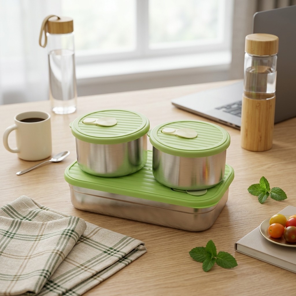 Microwave Safe 304 Stainless S - đánh giá và giá Meal Prep Kinder
