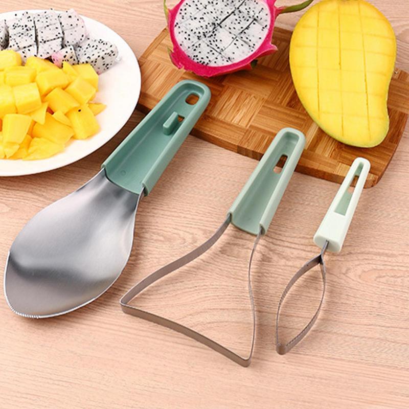 Mango Peeler 3pcs Fruit Pit Re - đánh giá và giá Mango Splitter Tool
