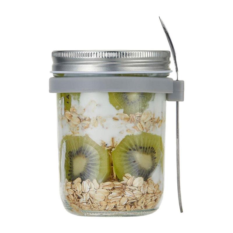 600ml Large Capacity Overnight - đánh giá và giá Overnight Oat Jar
