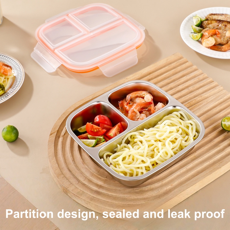 304 Stainless Steel Lunch Box, - đánh giá và giá Meal Prep Kinder