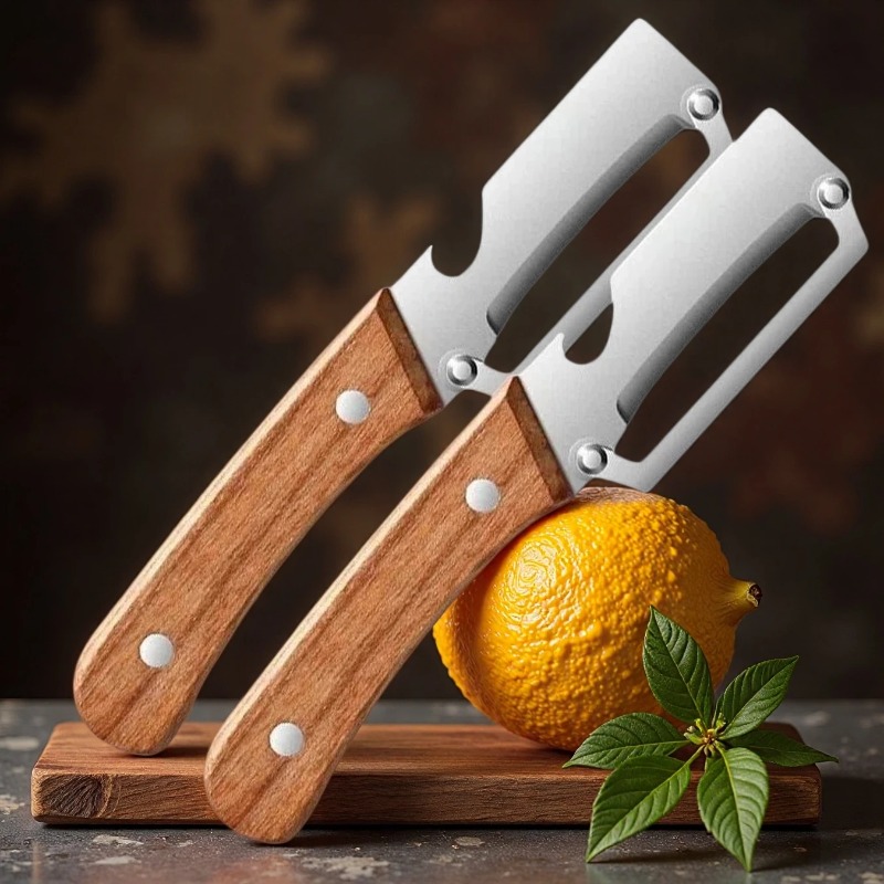1/2/3/5pcs Oak Wood Handle Sta - đánh giá và giá Meal Prep Veggie