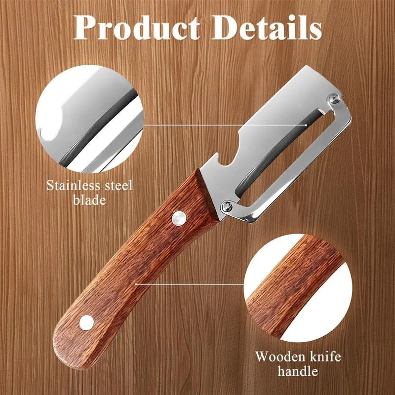1/2/3/5pcs Oak Wood Handle Sta - đánh giá và giá Meal Prep Veggie