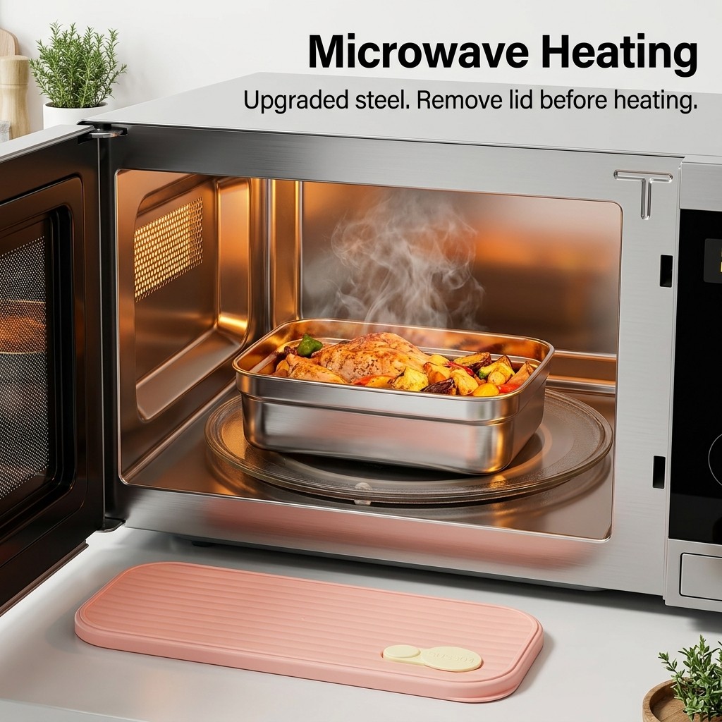 Bento Lunch Box Set Microwave  - đánh giá và giá Meal Prep Kinder