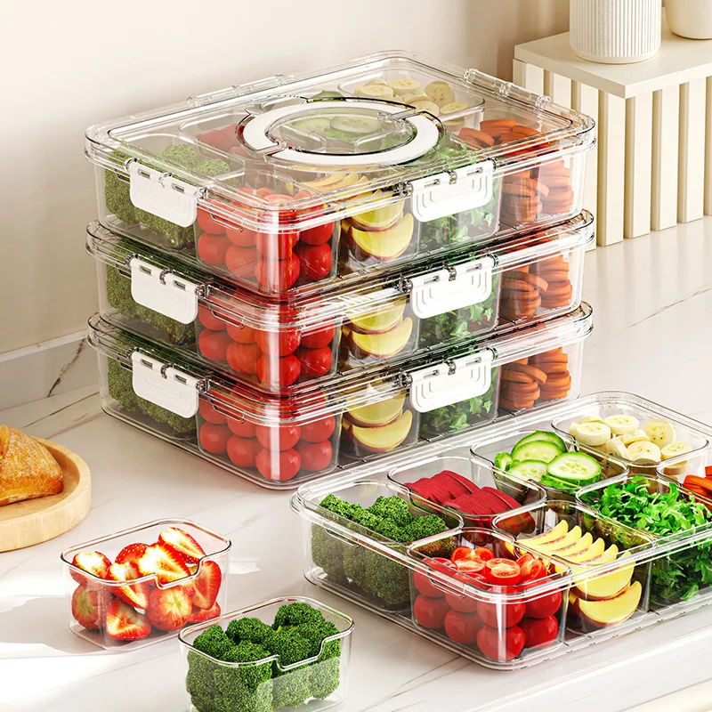 Multi Compartment Food Storage - đánh giá và giá Meal Prep Veggie