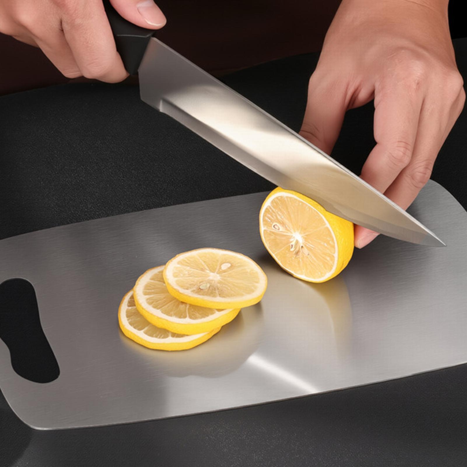 Stainless Steel Cutting Boards - đánh giá và giá Meal Prep Veggie