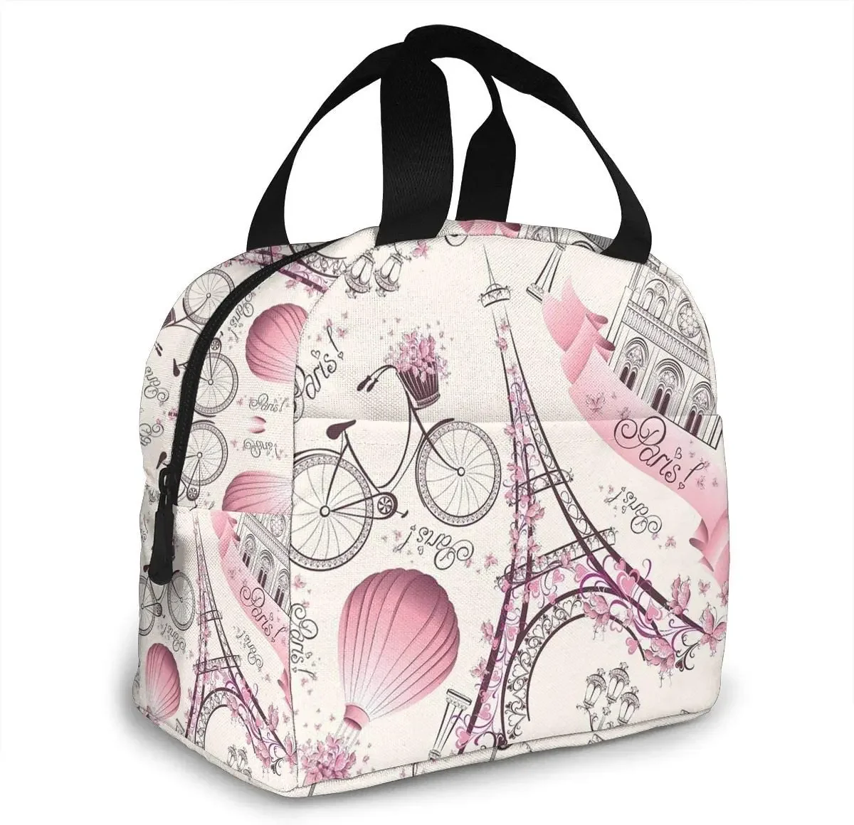Pink Paris Eiffel Tower Lunch  - đánh giá và giá Meal Prep Tofu