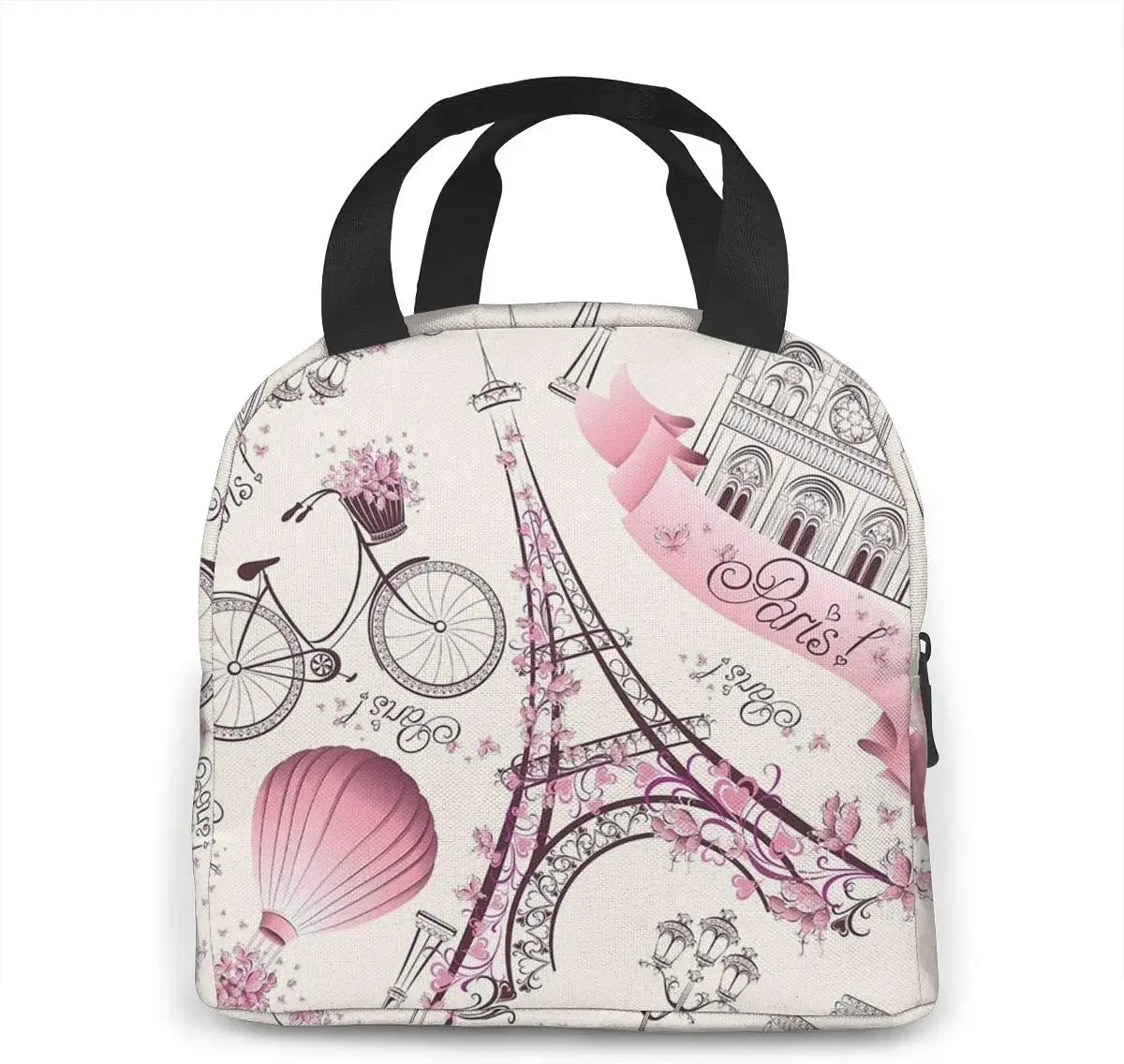 Pink Paris Eiffel Tower Lunch  - đánh giá và giá Meal Prep Tofu