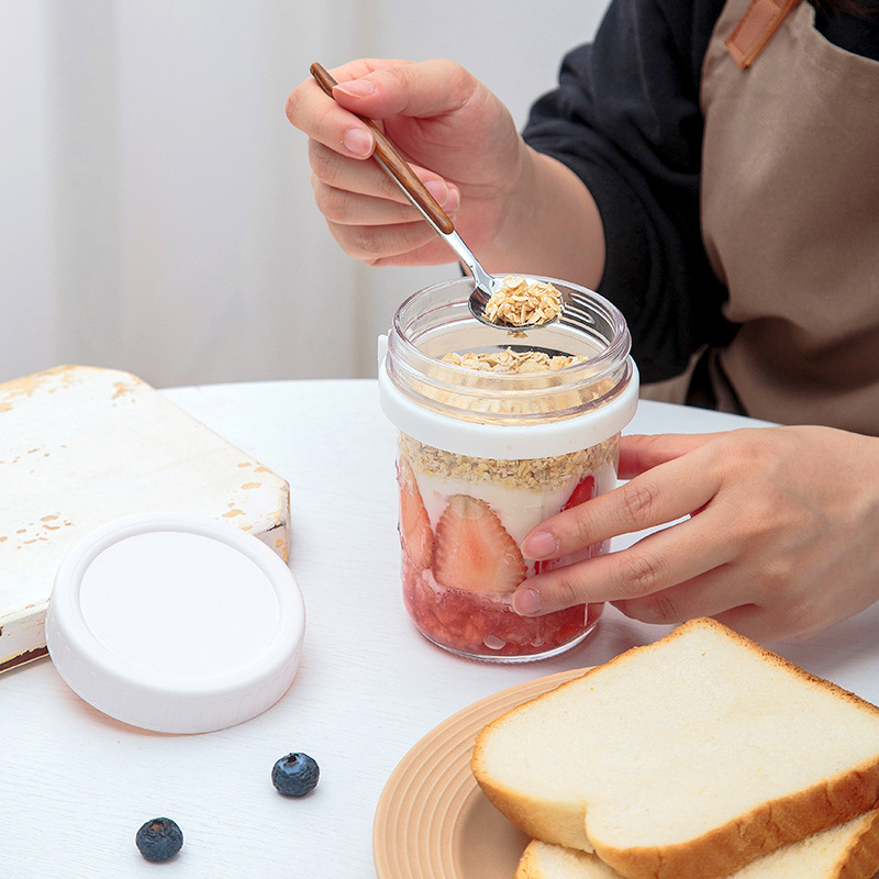 1pcs Overnight Oats Container  - đánh giá và giá Overnight Oat Jar
