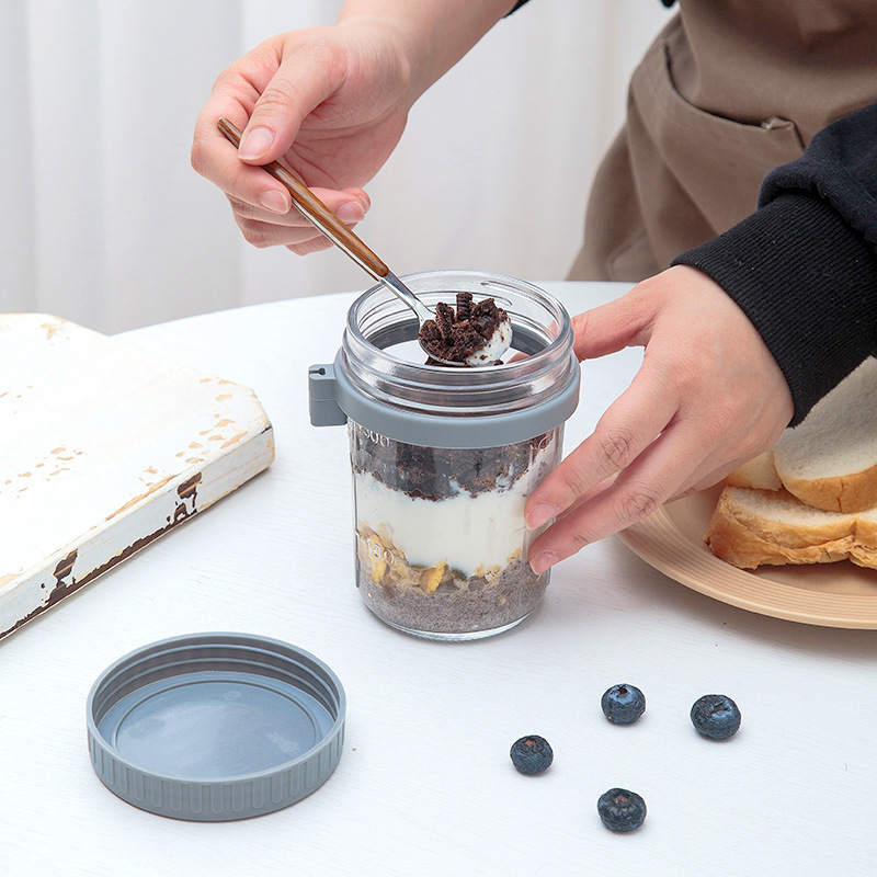 1pcs Overnight Oats Container  - đánh giá và giá Overnight Oat Jar