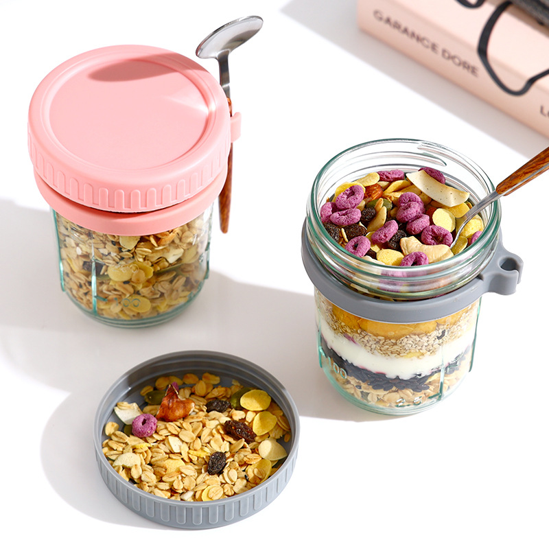 1pcs Overnight Oats Container  - đánh giá và giá Overnight Oat Jar