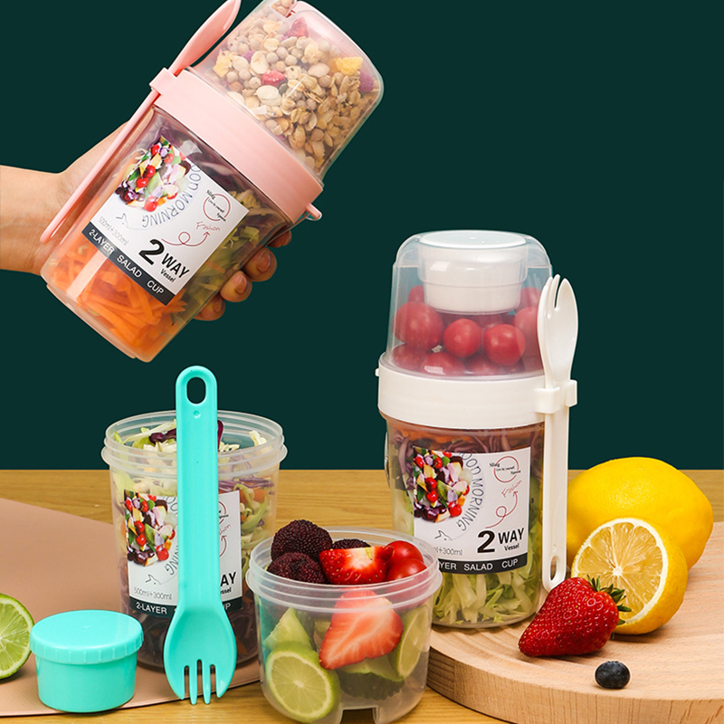 SoftAura Breakfast On The Go C - đánh giá và giá Overnight Oat Jar