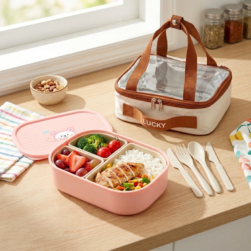 Cute Kids Bento Box for School - đánh giá và giá Meal Prep Kinder