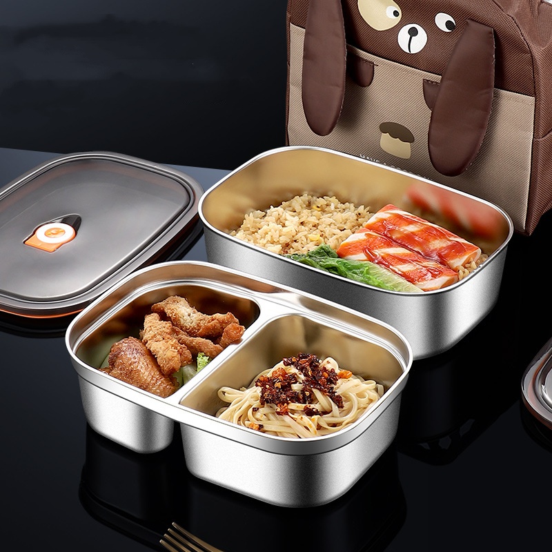 Stainless Steel Lunch Box for  - đánh giá và giá Meal Prep Kinder
