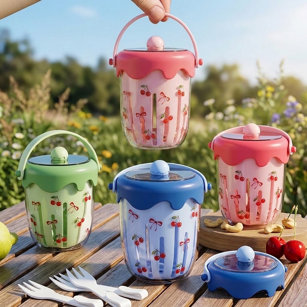 Plastic Overnight Oats Contain - đánh giá và giá Meal Prep Kinder