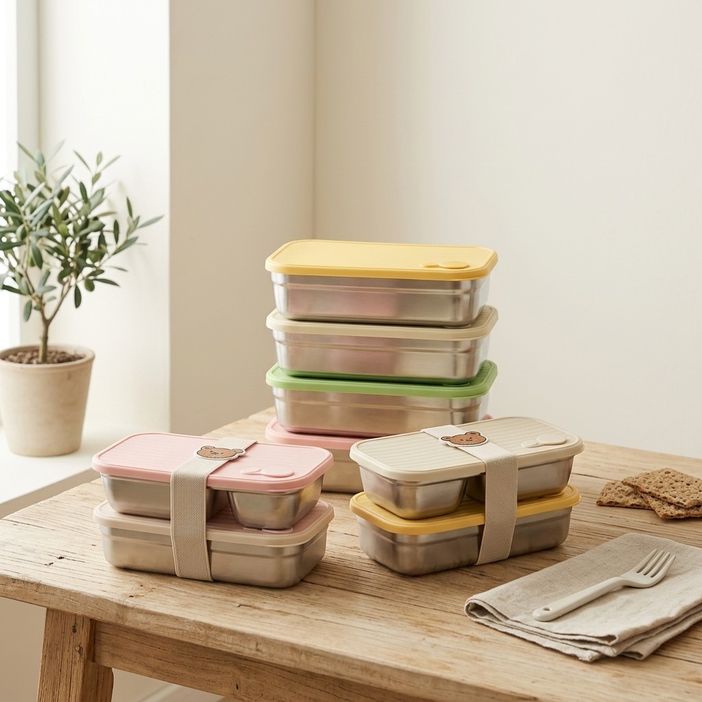 304 Stainless Steel Bento Lunc - đánh giá và giá Meal Prep Kinder